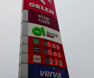 Ceny paliwa w Lubieszynie