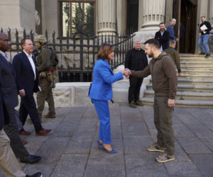 Pelosi odwiedziła Ukrainę i Polskę