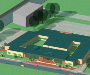 Projektowane budynki Wydziałów Biologii, Fizyki i Chemii