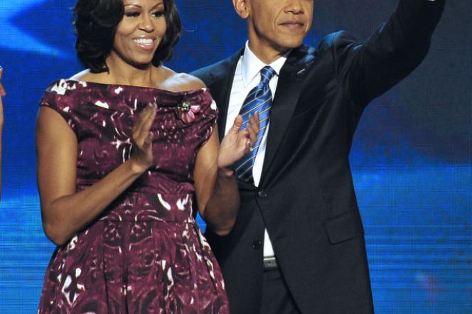 Michelle Obama zona prezydenta spiewa