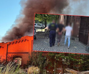 Gigantyczny pożar w Strzegomiu to było podpalenie! 42-latek w rękach policji