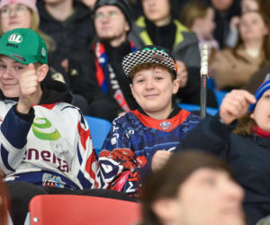 KH Energa Toruń - Unia Oświęcim 4:1, zdjęcia kibiców i zawodników z meczu nr 6