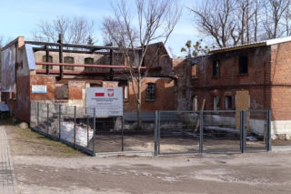 Stary, spalony młyn w Iławie (2026)