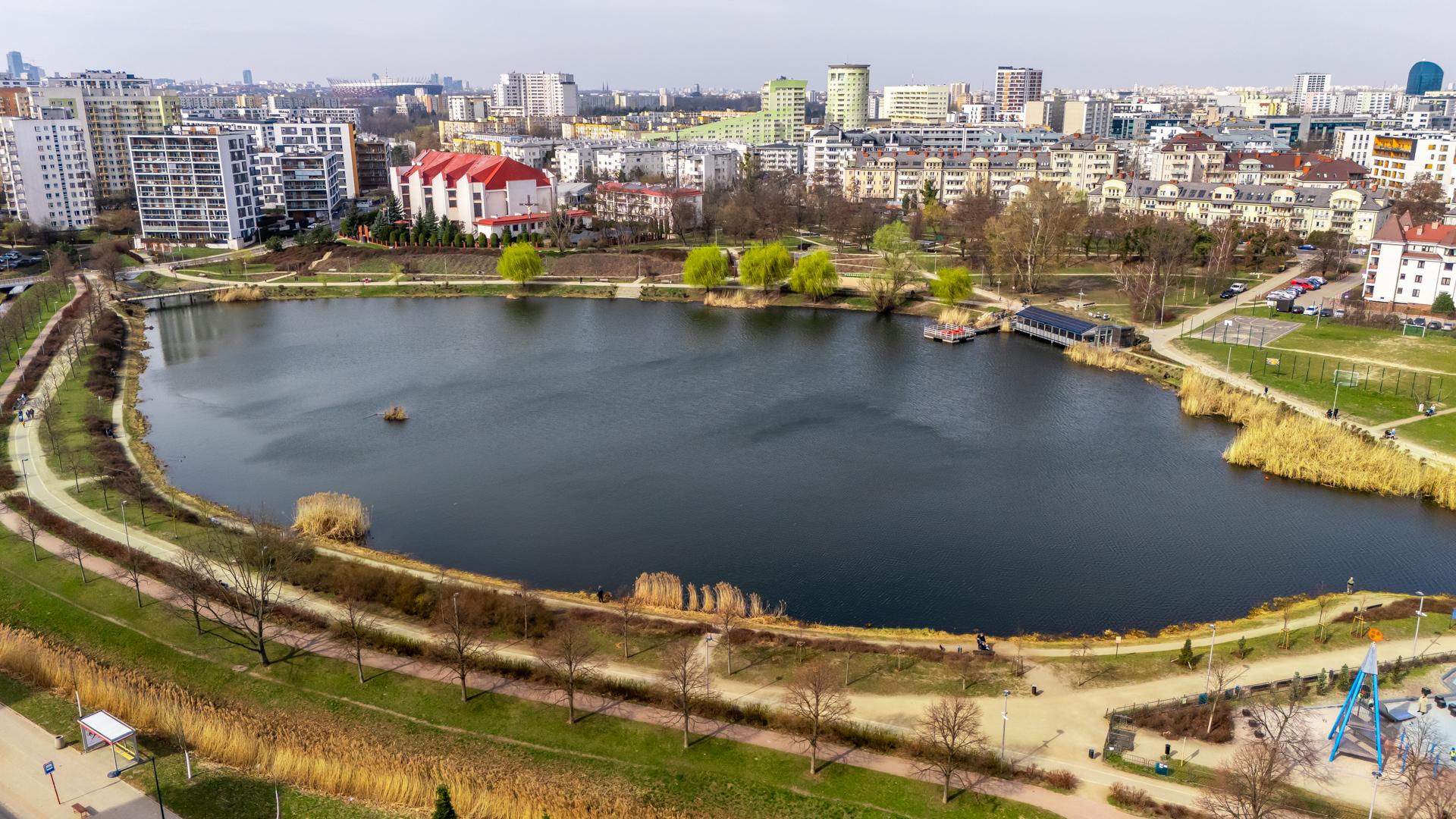 Park Nad Balatonem w Warszawie