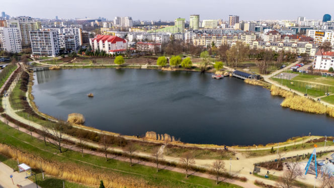 Park Nad Balatonem w Warszawie