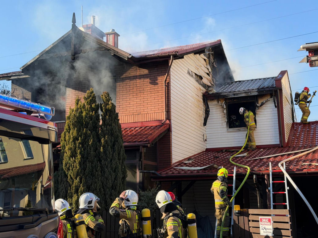 Seria groźnych pożarów pod Warszawą