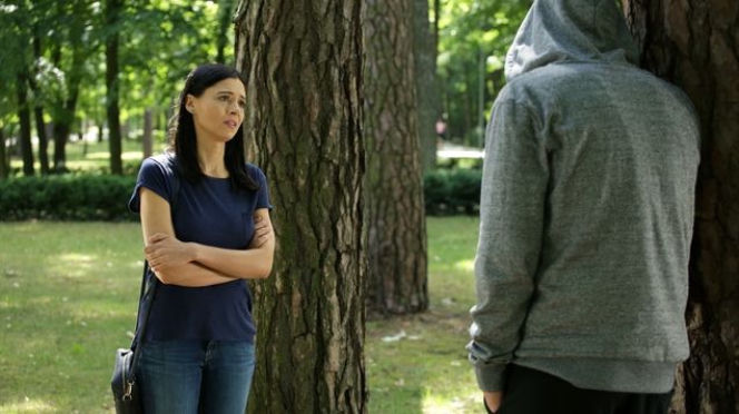 M jak miłość odcinek 1259, Marcin (Mikołaj Roznerski), Iza (Adriana Kalska)