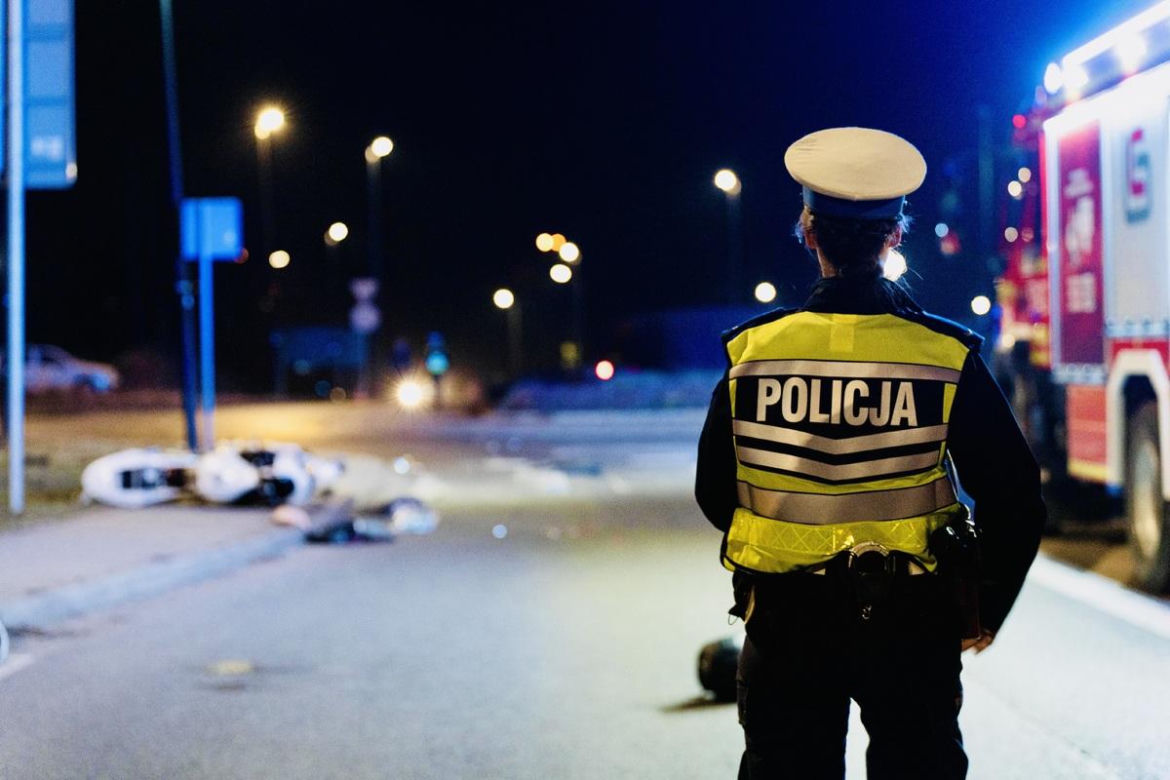 Wypadek motocyklisty w Rudzie Śląskiej
