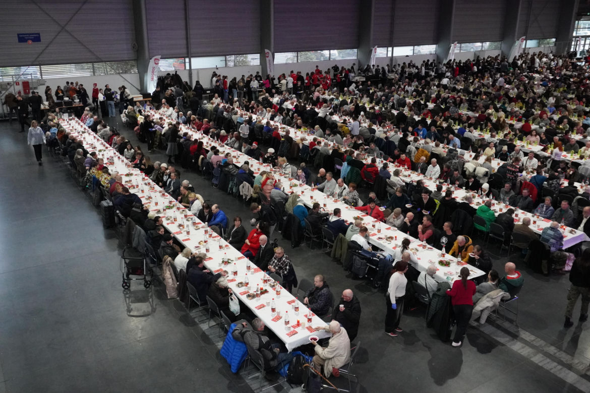 Wigilia Caritas Poznań 2024 