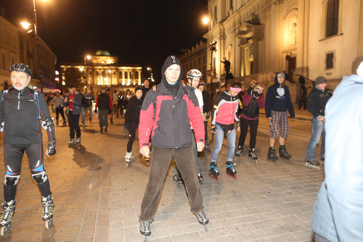 Nightskating Warszawa