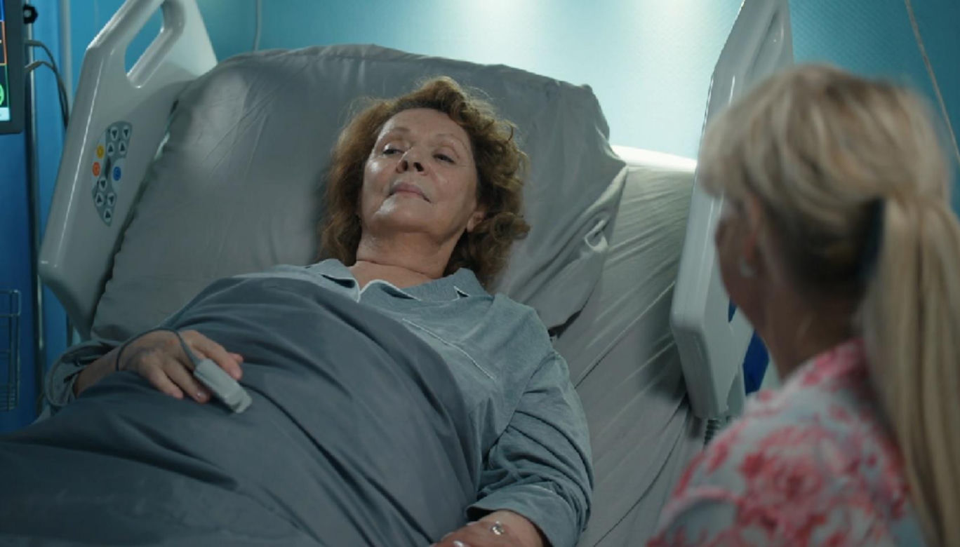 Barwy szczęścia, odcinek 3301. Józefina (Elżbieta Jarosik), Małgorzata (Adrianna Biedrzyńska)