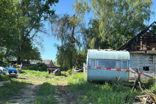 Tragiczny pożar w Tomaszowicach Kolonii. Nie żyją dwie osoby