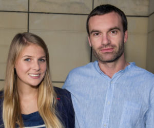 Na Wspólnej.Ola Zimińska (Marta Wierzbicka), Mariusz Czerski (Mariusz Zaniewski)
