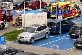 Straszna tragedia w Katowicach. 14-letni chłopak wyskoczył z balkonu na 10 piętrze bloku