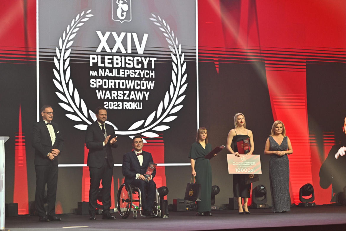 Gala Mistrzów Sportu Warszawy 2023. Nagrody dla najlepszych sportowców rozdane!