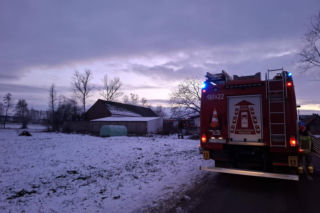 Duże straty po pożarze stodoły w Żegrówku w gminie Śmigiel