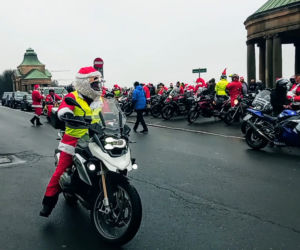Motomikołaje przejechały ulicami Szczecina