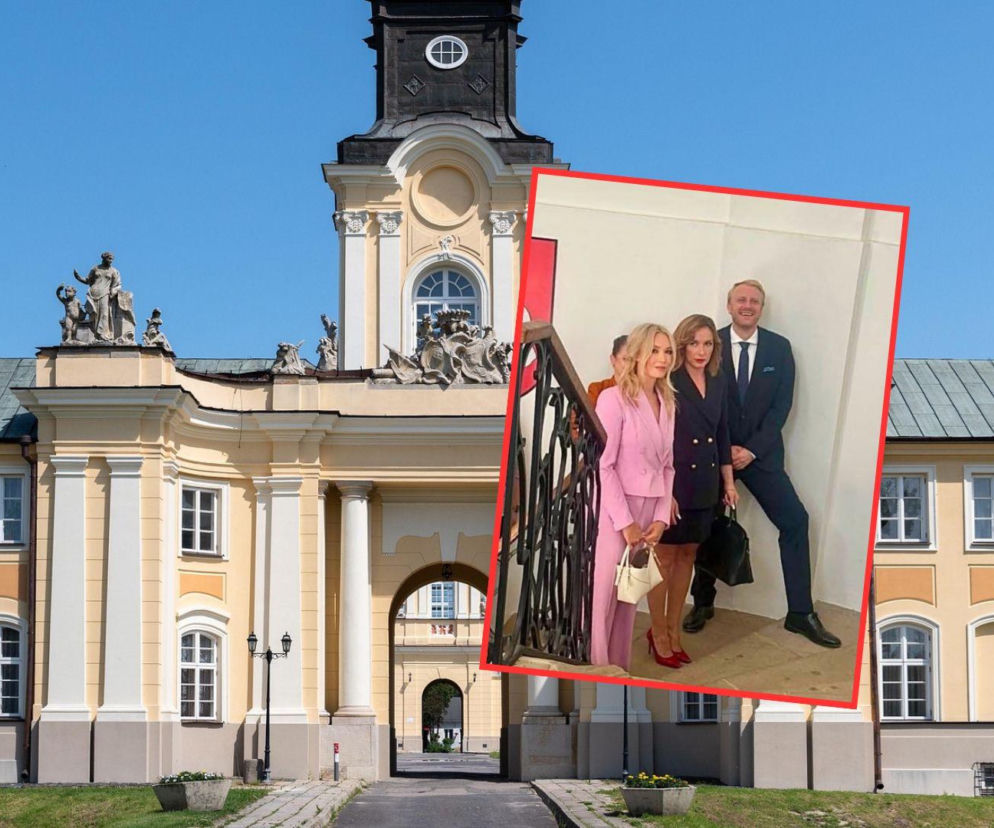Ranczo. Ekipa filmowa pojawiła się w Pałacu Potockich. Nowe zdjęcia z planu zdradzają fabułę