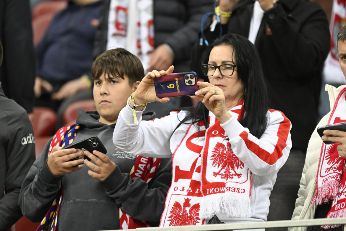 Tłumy kibiców na PGE Narodowym w Warszawie. Polska-Bośnia [ZDJĘCIA]