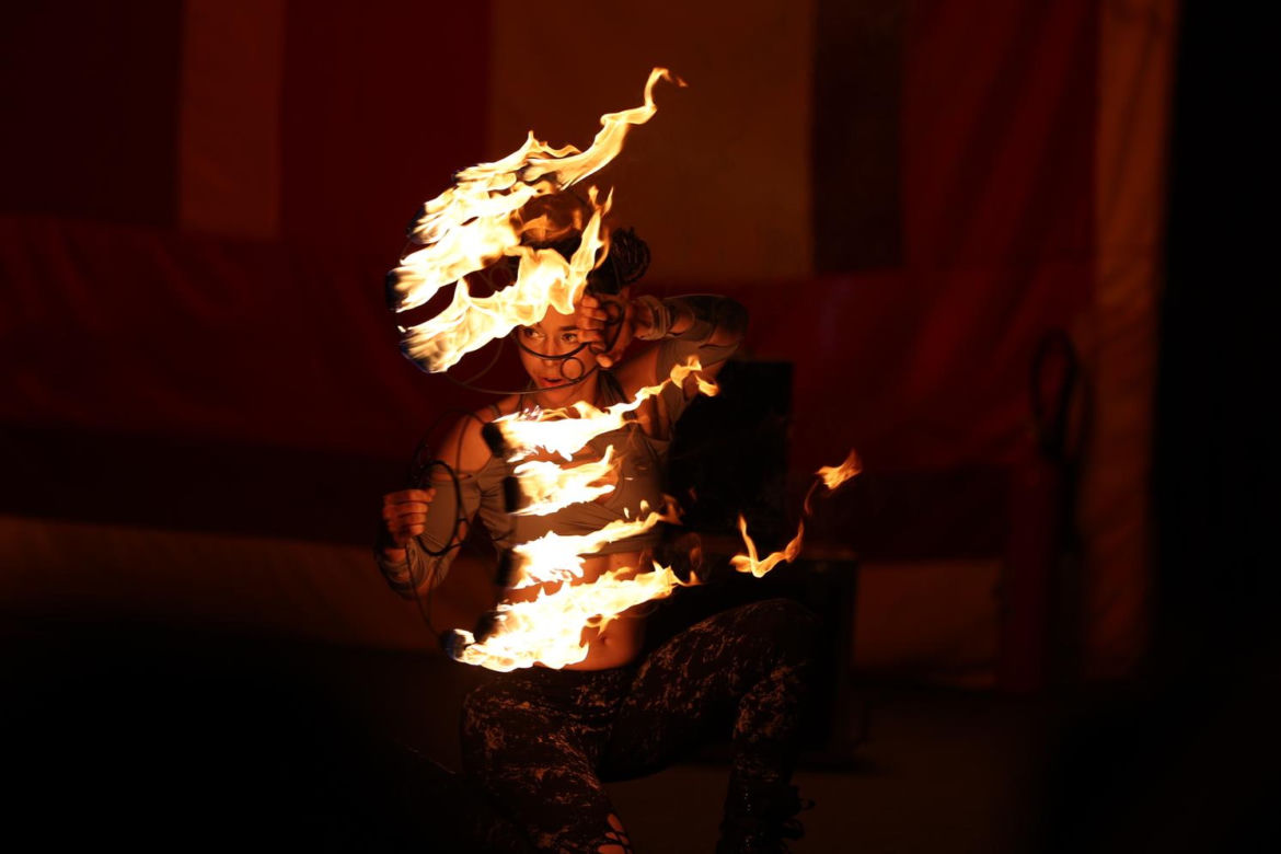 Fire Jam sprawił, że Park Ludowy w Lublinie zapłonął! Tak było podczas Europejskiej Konwencji Żonglerskiej