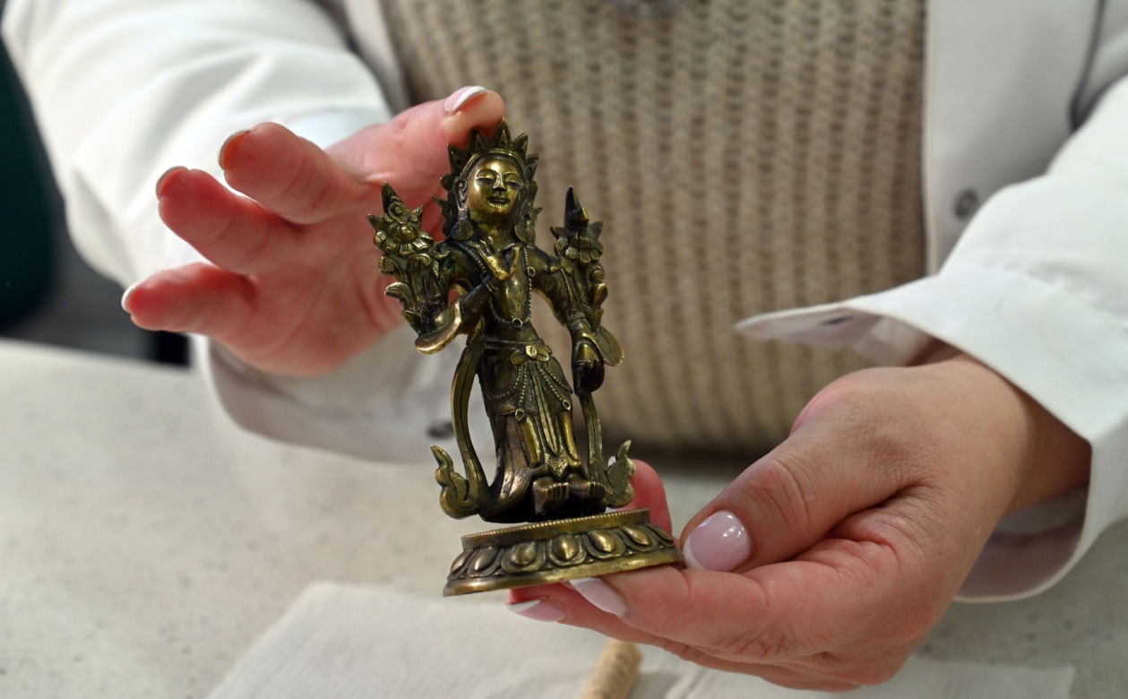 Budda z niespodzianką. Sensacyjne odkrycie w szczecińskim muzeum
