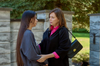 Na Wspólnej odc. 4131. Weronika (Renata Dancewicz), Antosia (Gabriela Jeżółkowska)