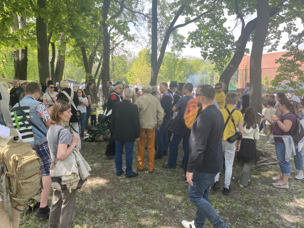Piknik historyczny przy Muzeum Wojska Polskiego