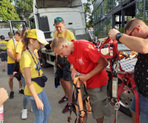 Na meczu żużla w Lublinie pojawiło się 31 podnośników!