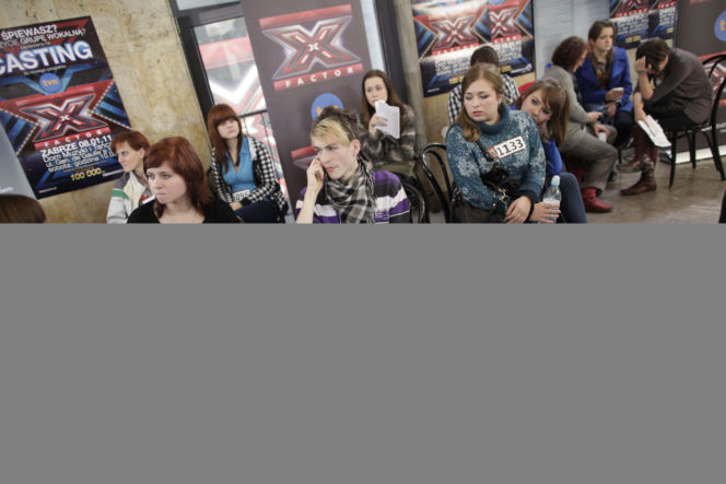 X factor. Pierwszy casting