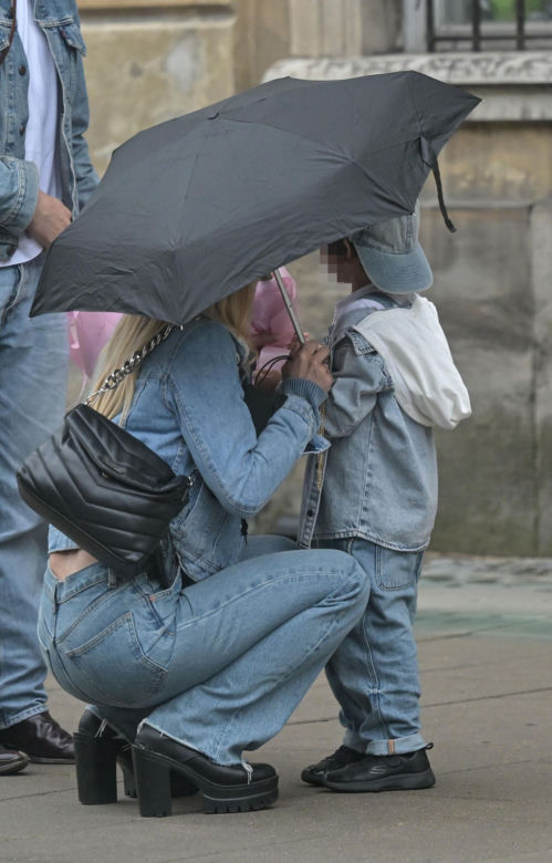 Ida Nowakowska ubrała syna jak męża