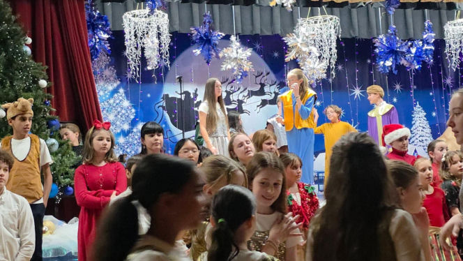 Świąteczne show w Akademii Katolickiej św. Stanisława Kostki