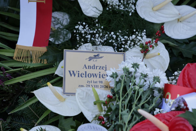 Dominika Wielowieyska pożegnała ojca