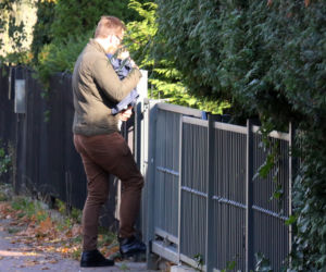 Kasia Tusk przyjechała z mężem, dziećmi i psem do rodziców