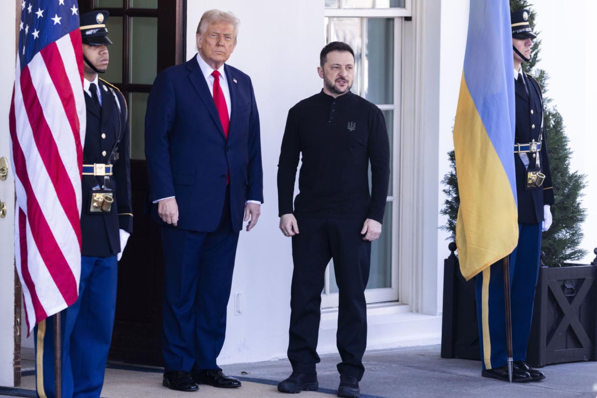 Zełenski przybył do Białego Domu. Rozpoczęły się rozmowy 