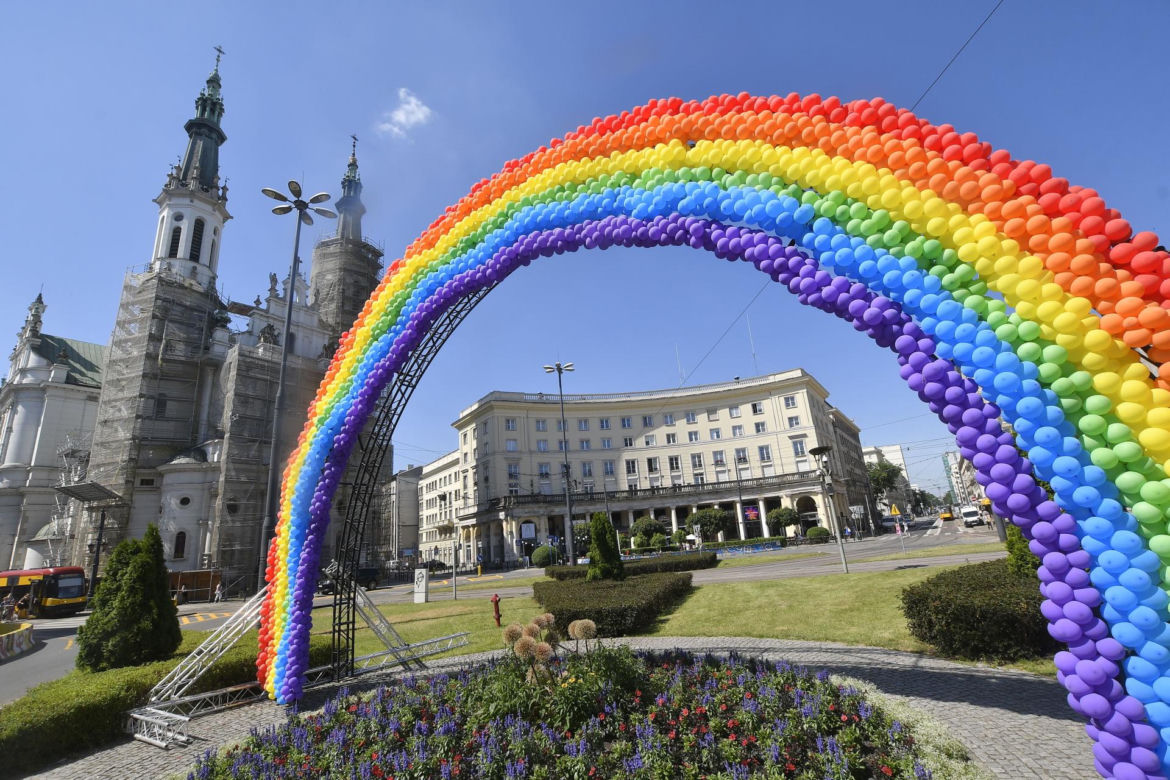 Tęcza znów zabłyśnie w centrum Warszawy. Tak zagłosowali mieszkańcy. „Zachęcam, żeby działać dalej”