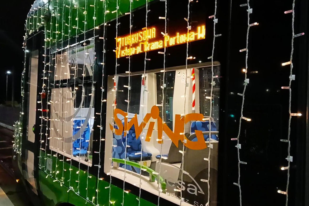 "Świąteczna Siódemka" jeździ po Szczecinie