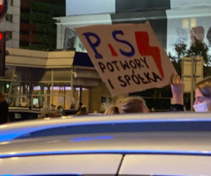 Rondo de Gaulla w Warszawie: Trwa Ogólnopolski Strajk Kobiet
