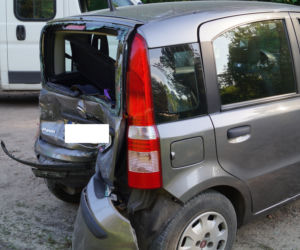 Wypadek w podbydgoskim Maksymilianowie. Zderzyły się dwa samochody! [ZDJĘCIA]