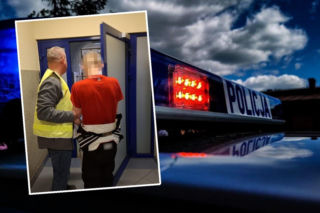 Szok przed salą rozpraw! Kompletnie pijany oskarżony przyjechał autem do sądu. Twierdził, że łyknął sobie na odwagę [GALERIA]