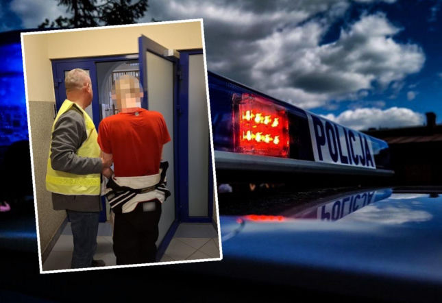 Szok przed salą rozpraw! Kompletnie pijany oskarżony przyjechał autem do sądu. Twierdził, że łyknął sobie na odwagę [GALERIA]