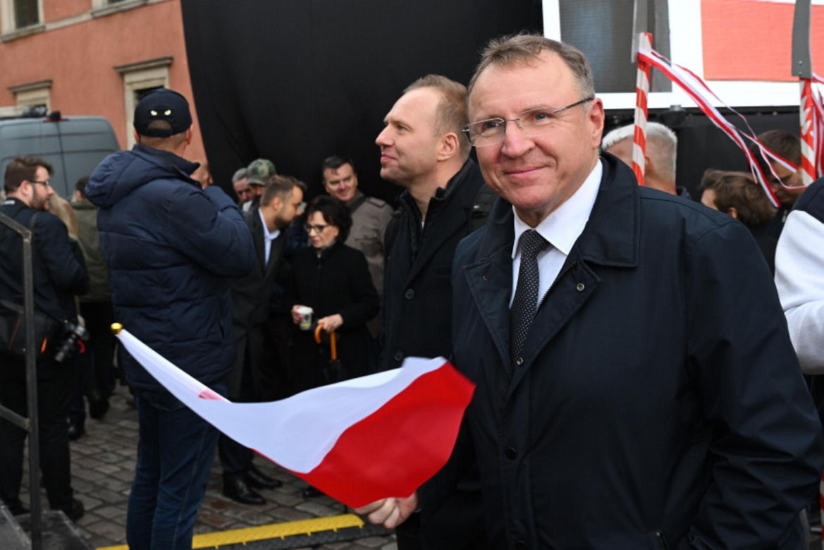 Manifestacja Prawa i Sprawiedliwości w Warszawie