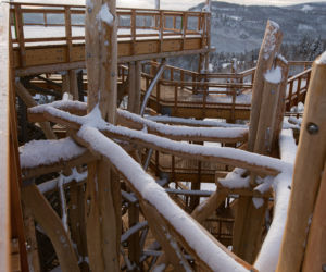 Wieża skolnity w Wiśle