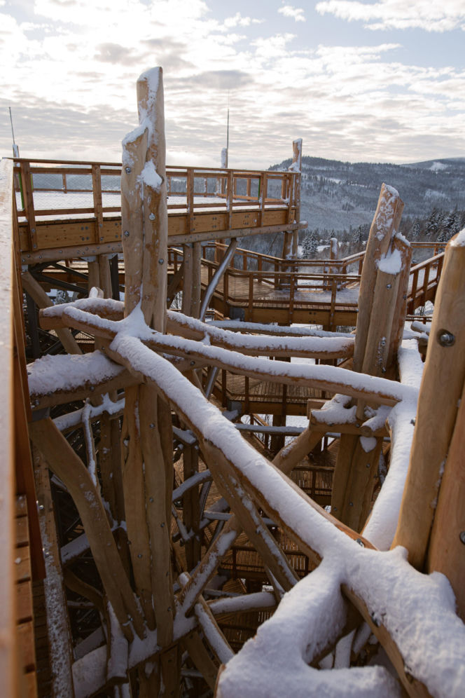 Wieża skolnity w Wiśle