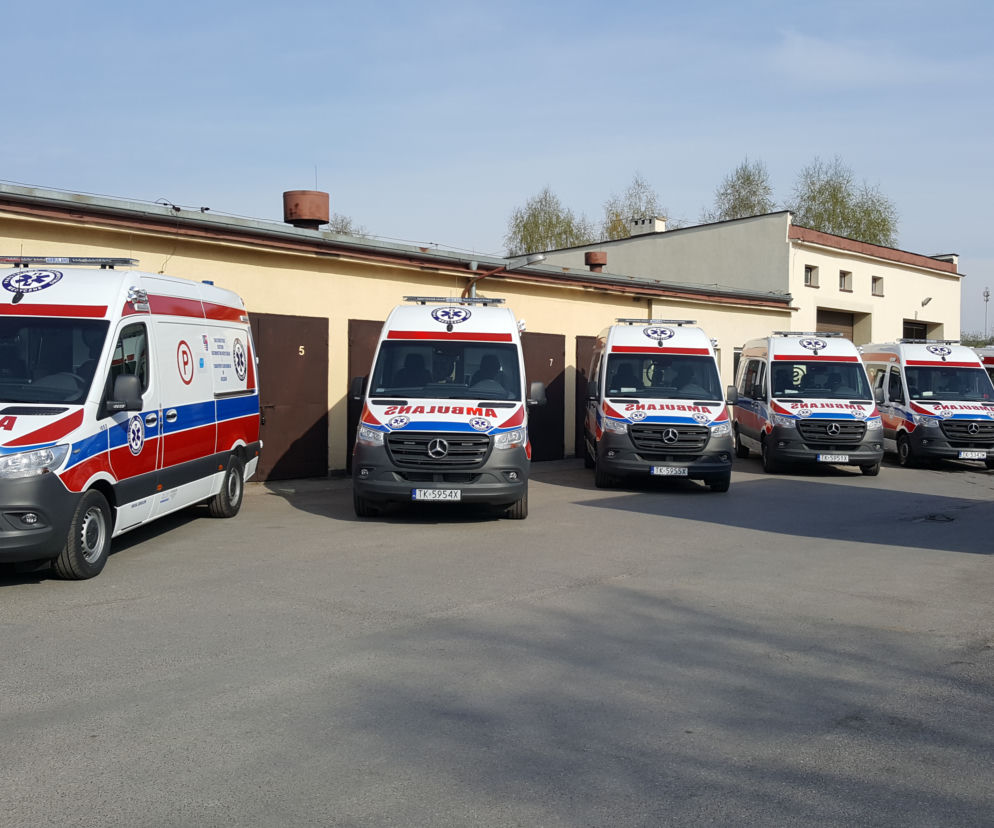 Nowe karetki dla świętokrzyskiego pogotowia