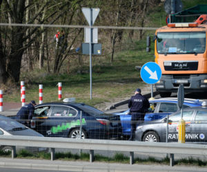 Antonow przyleciał, korki na ulicach