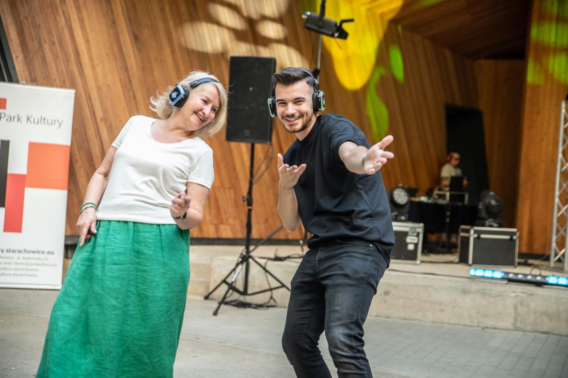 Silent Disco rozgrzało Starachowice! Sprawdź, jak bawili się mieszkańcy na wyjątkowej imprezie