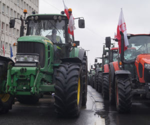 Strajk rolników w Bydgoszczy [ZDJĘIA]