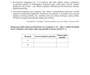 ARKUSZE CKE - Matura biologia 2019