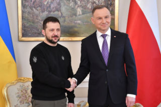 Andrzej Duda zabrał głos ws. odznaczenia Zełenskiego. To on wręczył mu Order 