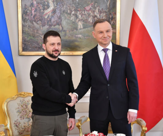 Andrzej Duda zabrał głos ws. odznaczenia Zełenskiego. To on wręczył mu Order